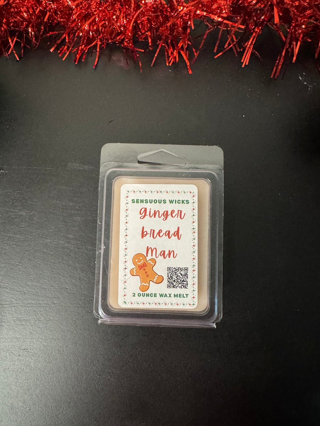 Gingerbread Man Wax Melt